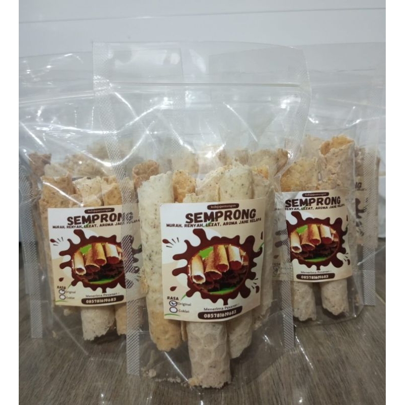 

Free Packing Kayu Semprong Enak Gurih Renyah, Harga Ekonomis Min Order 10 pack