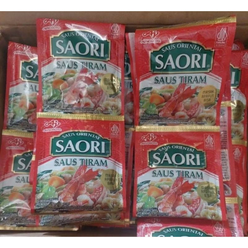 

saori saos tiram 1renteng isi 10x23ml