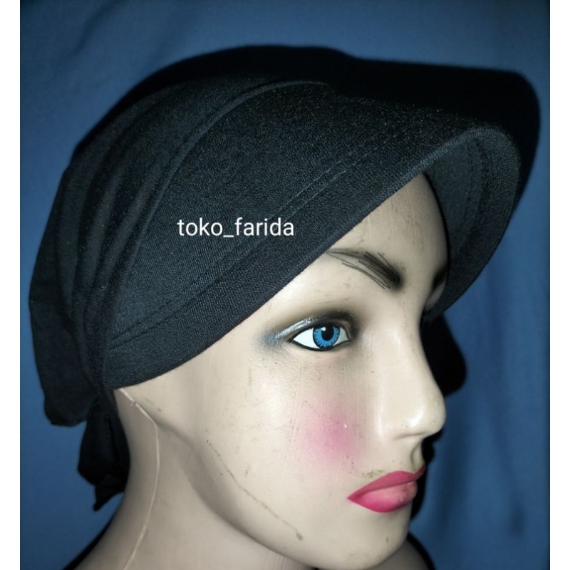 Topi segitiga daleman kerudung bahan kaos