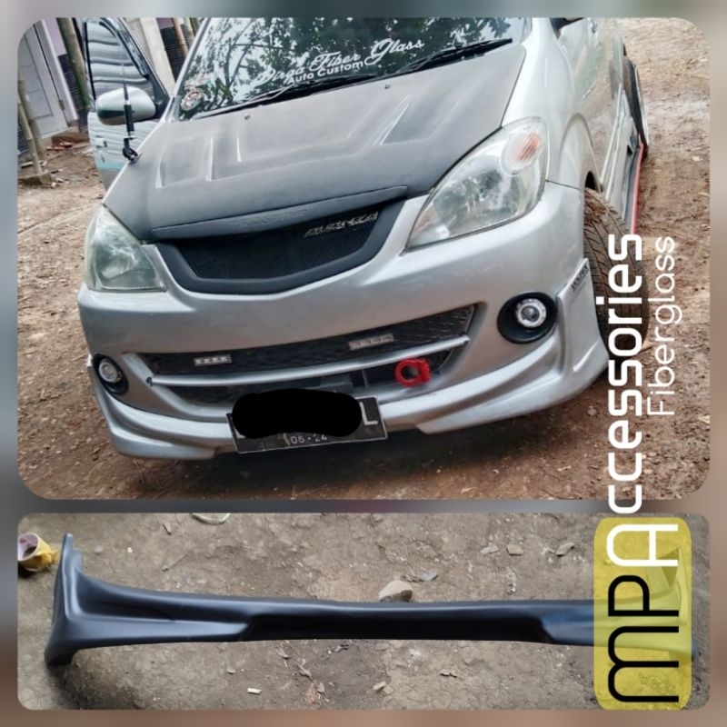 Bodykit add-on Depan Avanza type S dan G tahun 2006-2010