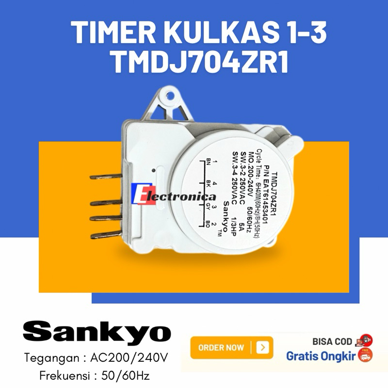 DEFROST KULKAS LG | TIMER KULKAS TMDJ704ZR1 | TIMER KULKAS 704 SANKYO