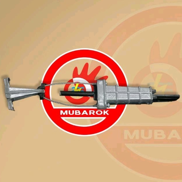 Dead end clamp 50-70 SPEK PLN (LENGKAP) / clamp buaya / dead end / klem buaya / fixed / fixed / kabe