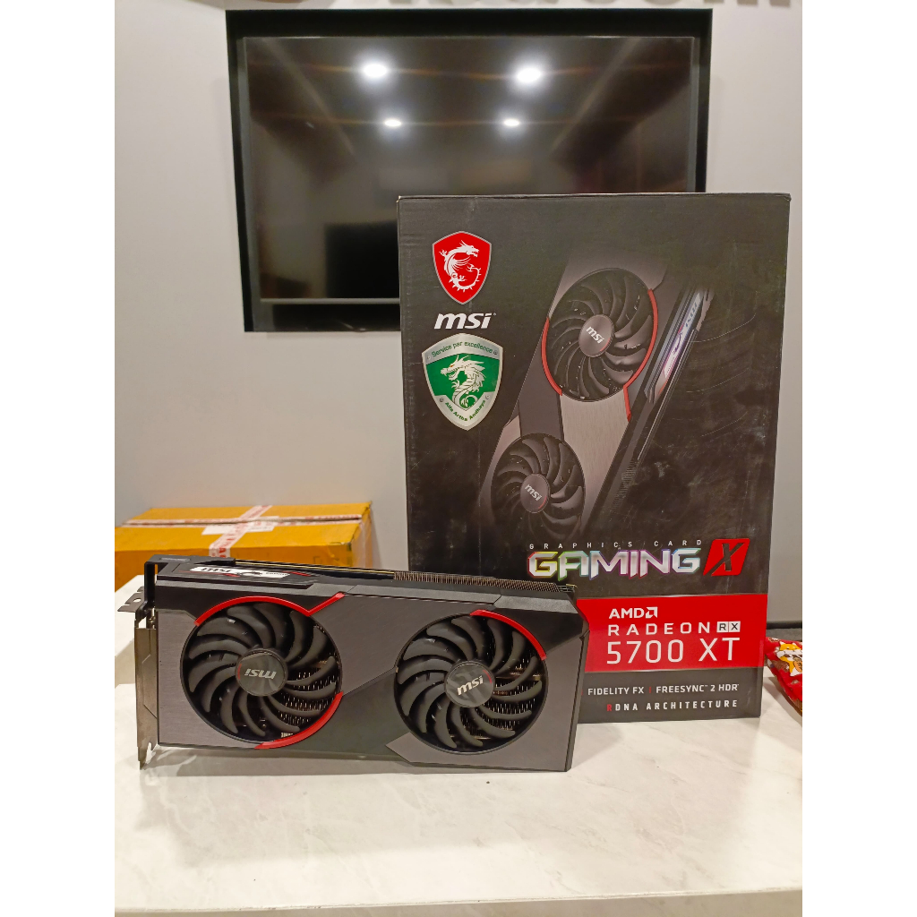 VGA AMD MSI RX 5700XT / RX 5700 XT GAMING X 8GB GDDR6