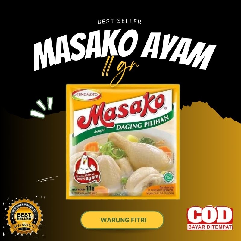 

Masako Ayam Sachet 1renceng
