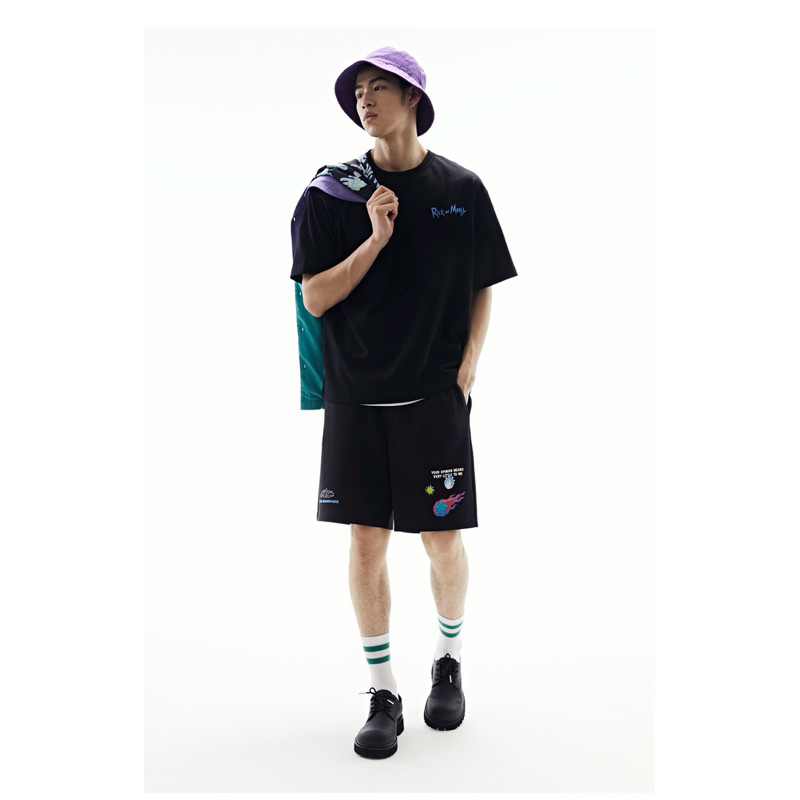 T-shirt Black/Rick and Morty