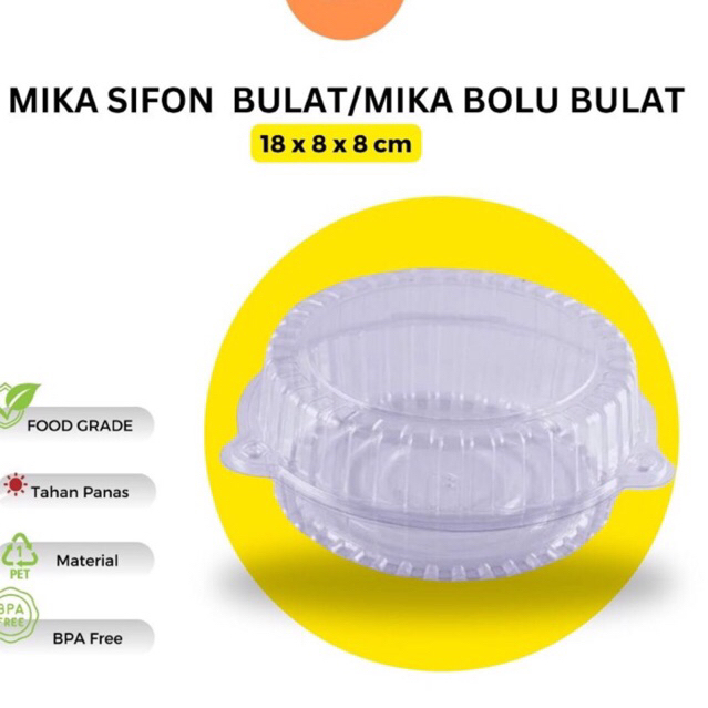 Mika Sofi Bulat/Mika Bolu Bulat 18 cm