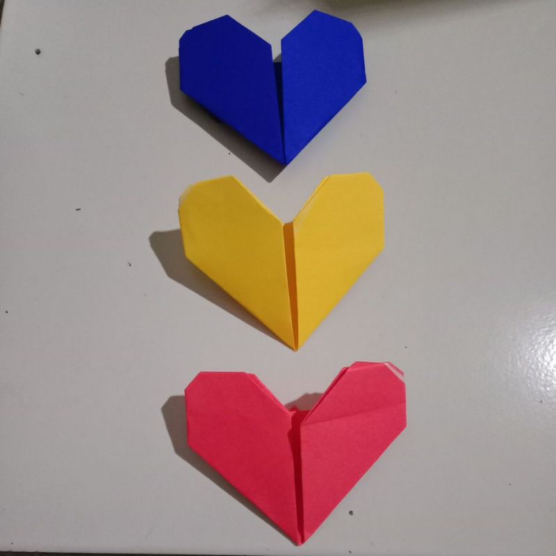 

origami love/origami hati/ origami heart