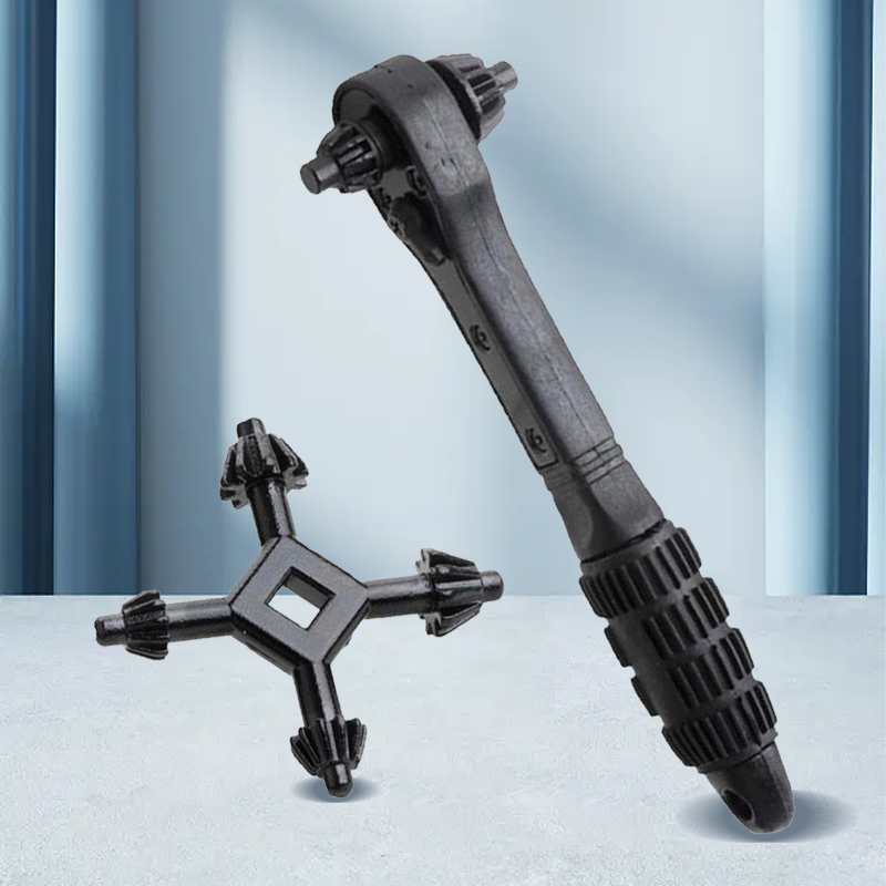 2pcs/Set Kunci Kepala Bor / 4 In 1 Driil Chuck Key Multifungsi / Kunci Kepala Bor 4 Way Universal2pc