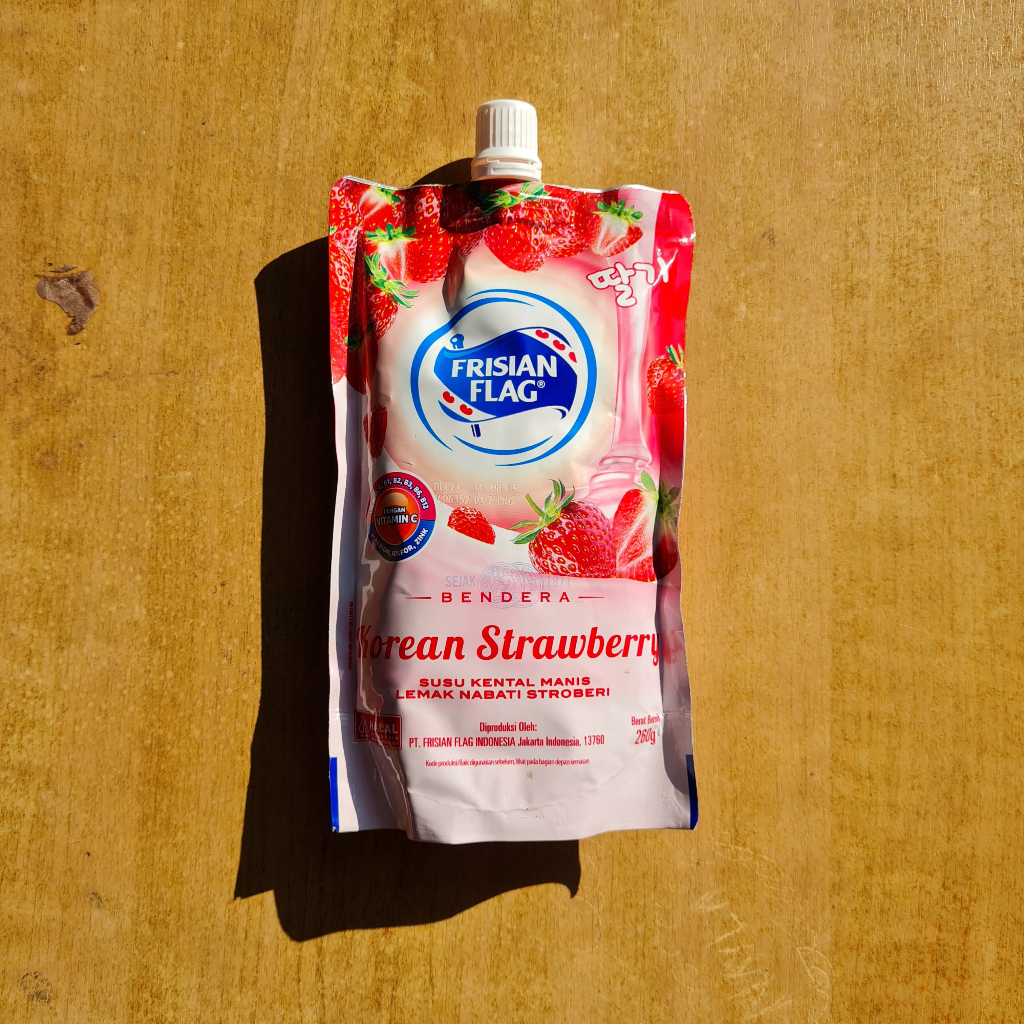 

Abatamart || Frisian Flag Bendera Kental Manis Korean Strawberry dengan Vitamin C.||