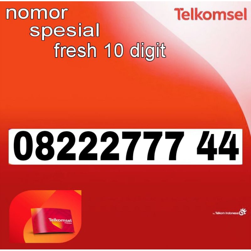 Nomor Cantik Telkomsel 10 Digit 4G