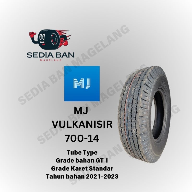 BL Ban Luar Truk Ban Truk Vulkanisir MJ 700-14 L300
