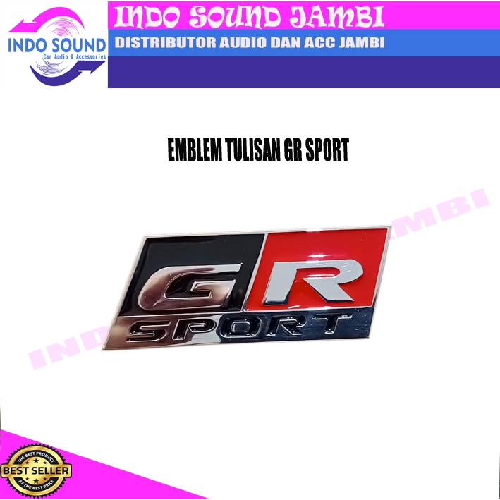 EMBLEM TULISAN GR SPORT-GR SPORT