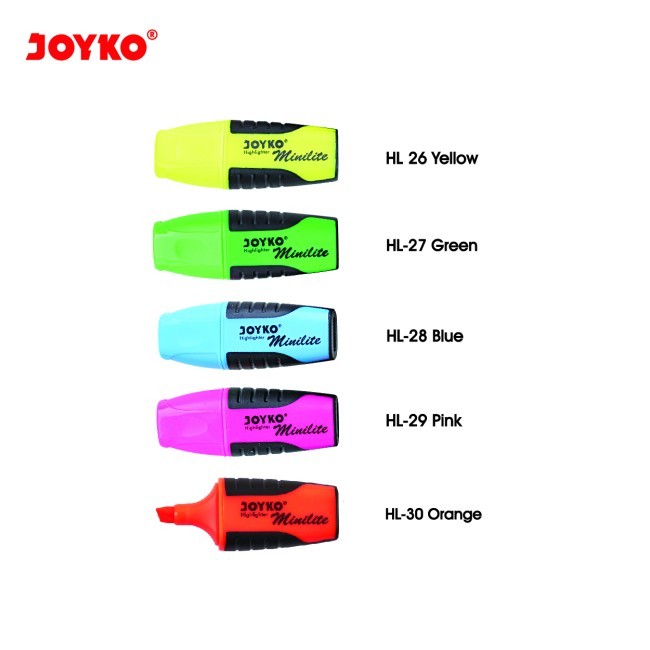 

❤️H2O❤️ STABILLO / HIGHLIGHTER MINI JOYKO HL-26 ~ HL-30