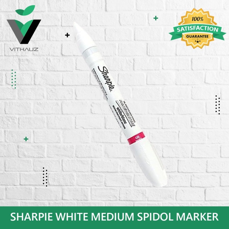 

Sharpie WHITE MEDIUM Spidol Marker Oil-Based Pemutih Sepatu Sneakers