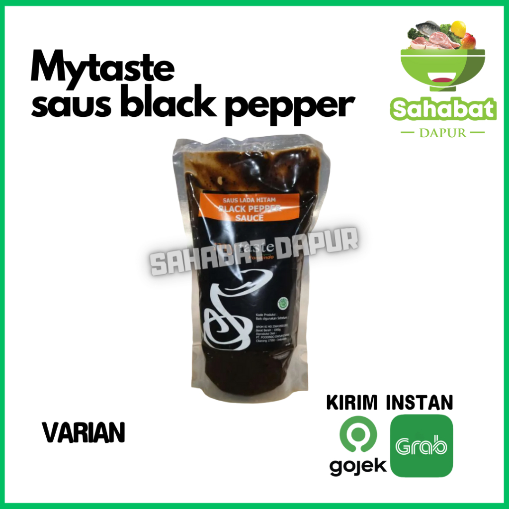 

Saus Lada Hitam / MyTaste Black Pepper Sauce 500gr-1kg