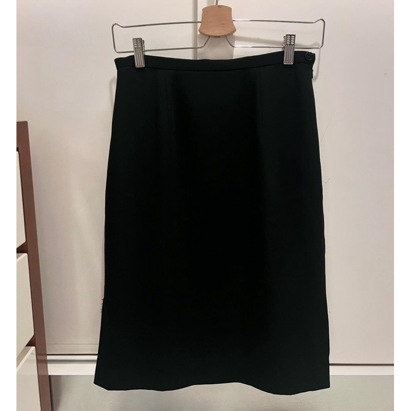 Rok hitam midi G2000 G 2000 rok kerja