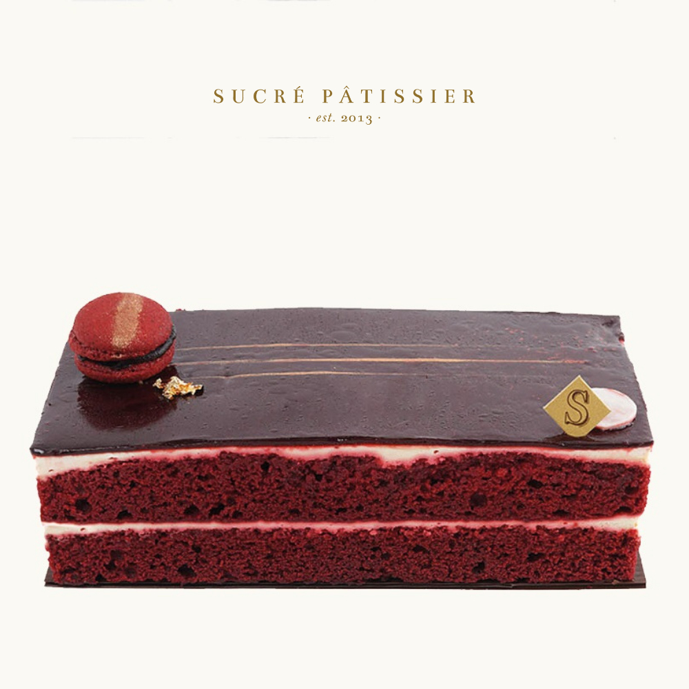 

Red Velvet Cake Sucre Patissier 20x10cm Kue Ulang Tahun Birthday Cake