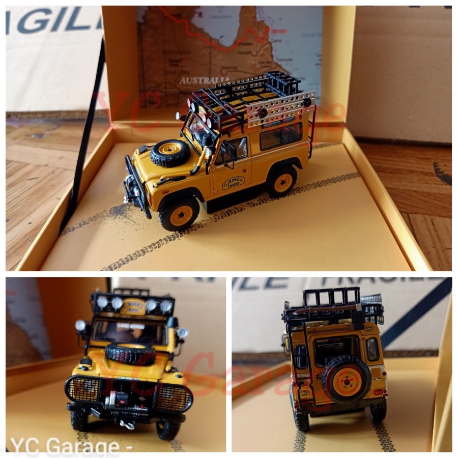 1/43 Almost Real Land Rover 90 Camel Trophy Australia 1986