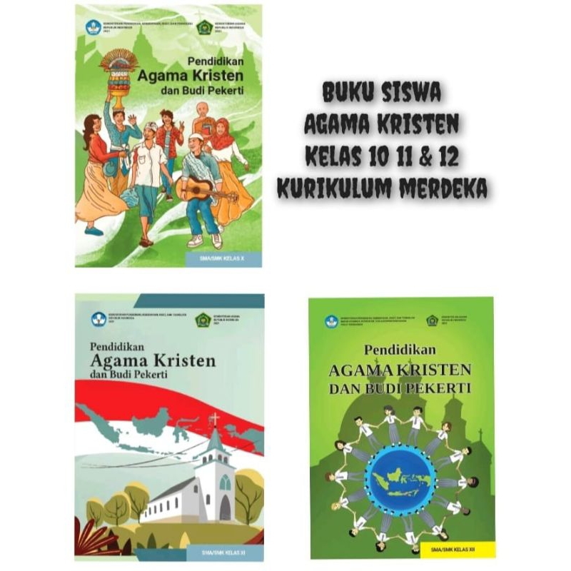 BUKU SISWA AGAMA KRISTEN KELAS 10 11 12 KUMER