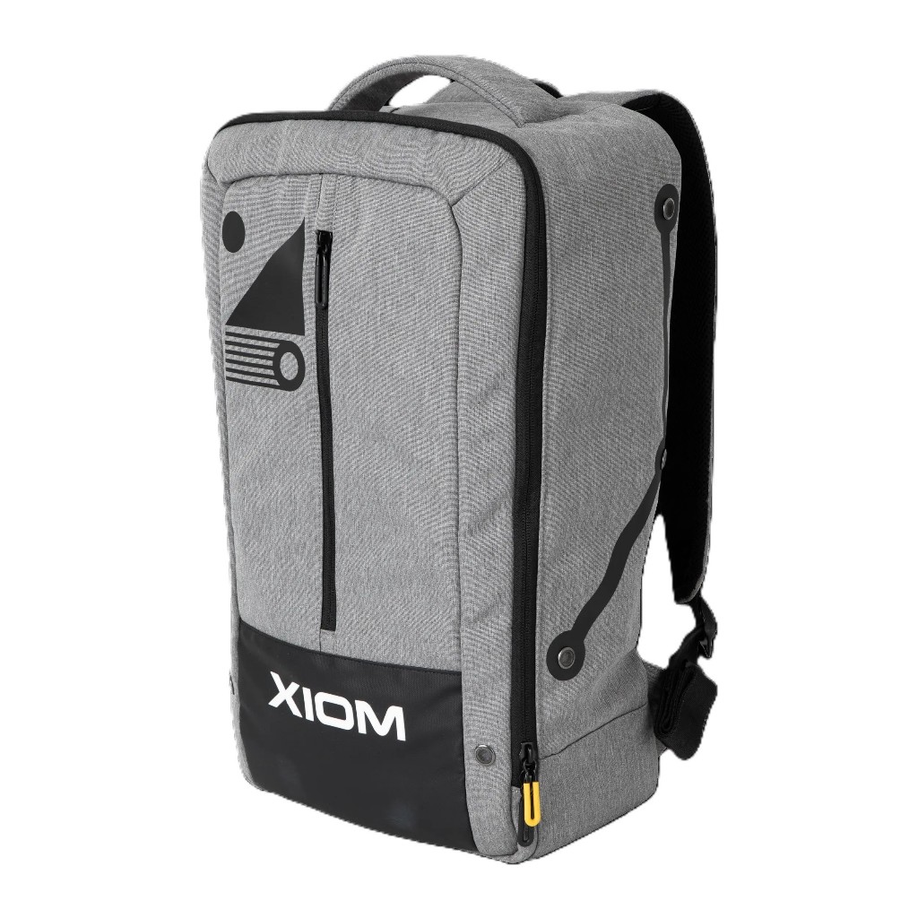 Xiom backpack solite gray || tas ransel pingpong original xiom