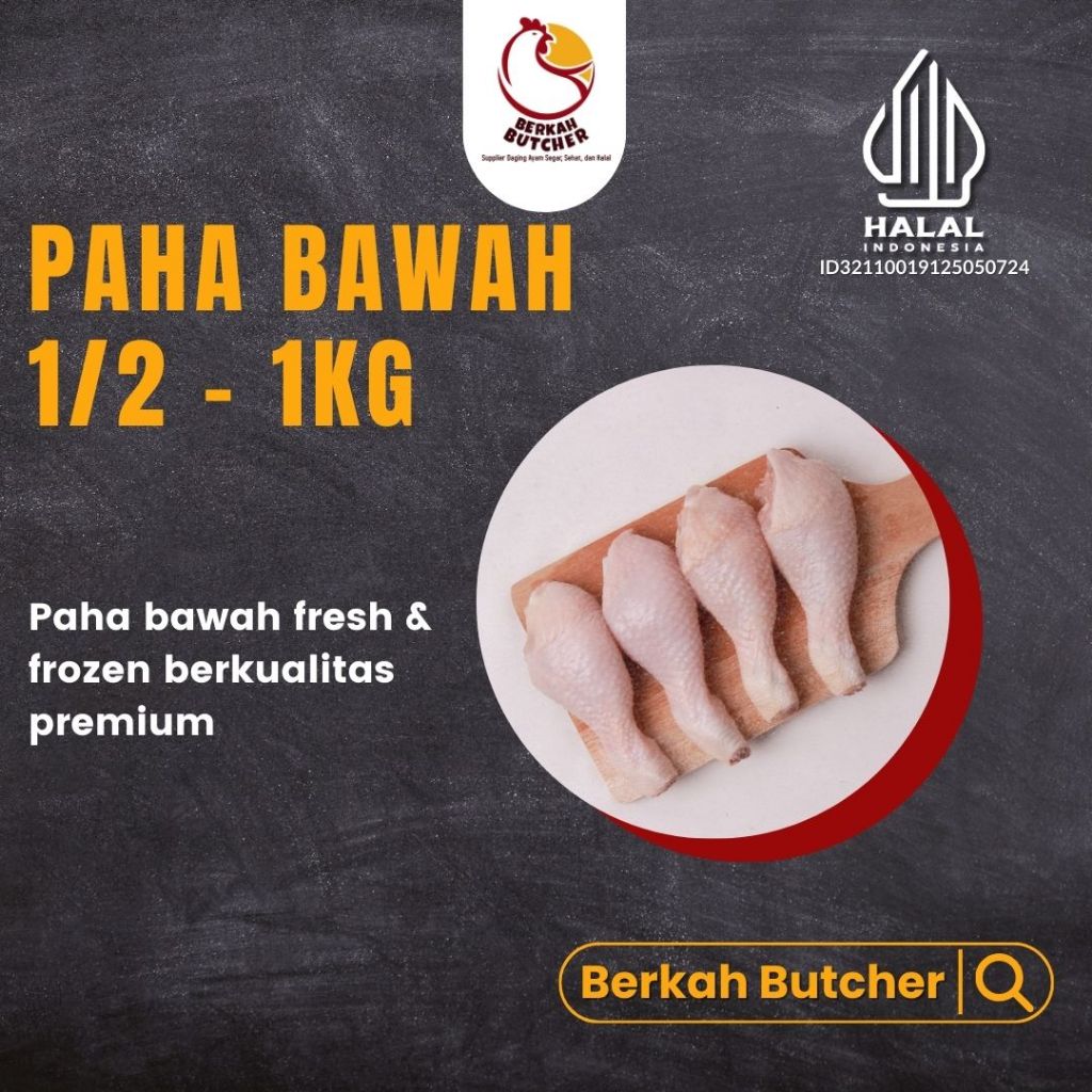 

Ayam Paha Bawah Berkah Butcher