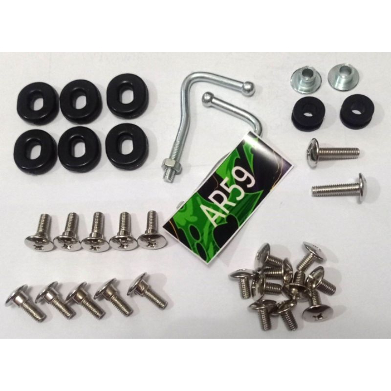 set baut baud cover body Supra X Supra X 125 Supra X 125 helm in kharisma Revo smash shogun