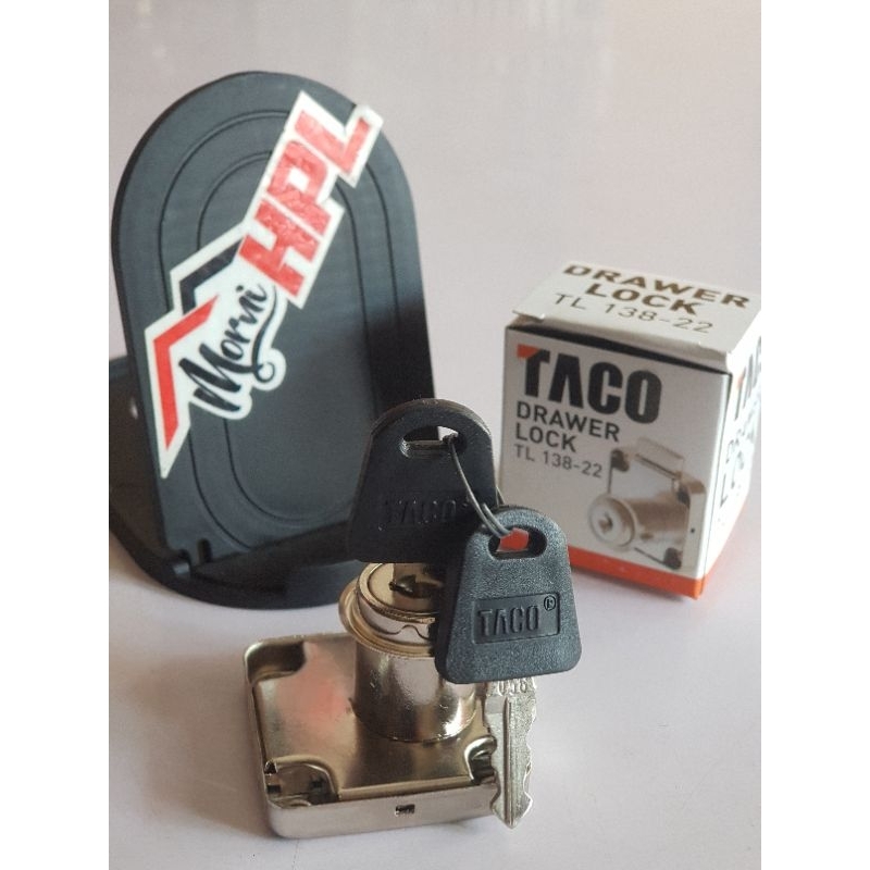 Kunci Laci Taco Drawer Lock TL 138-22mm