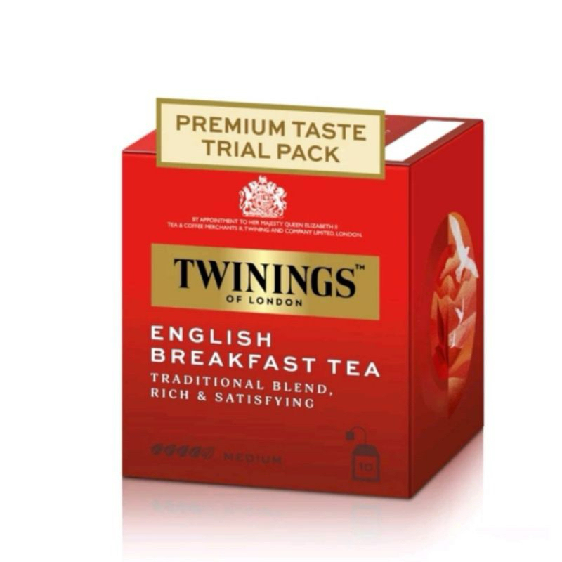 

TWININGS Tea trial pack 10 pcs tea bags high quality premium tea