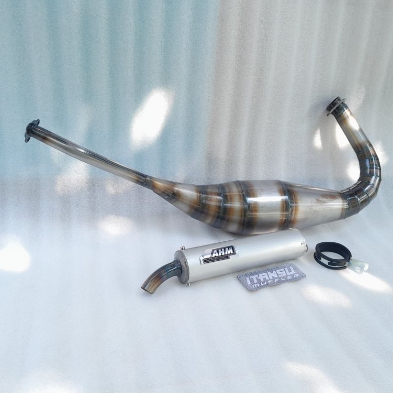 Knalpot Ahm Ninja R Rr Ss Plat Karat