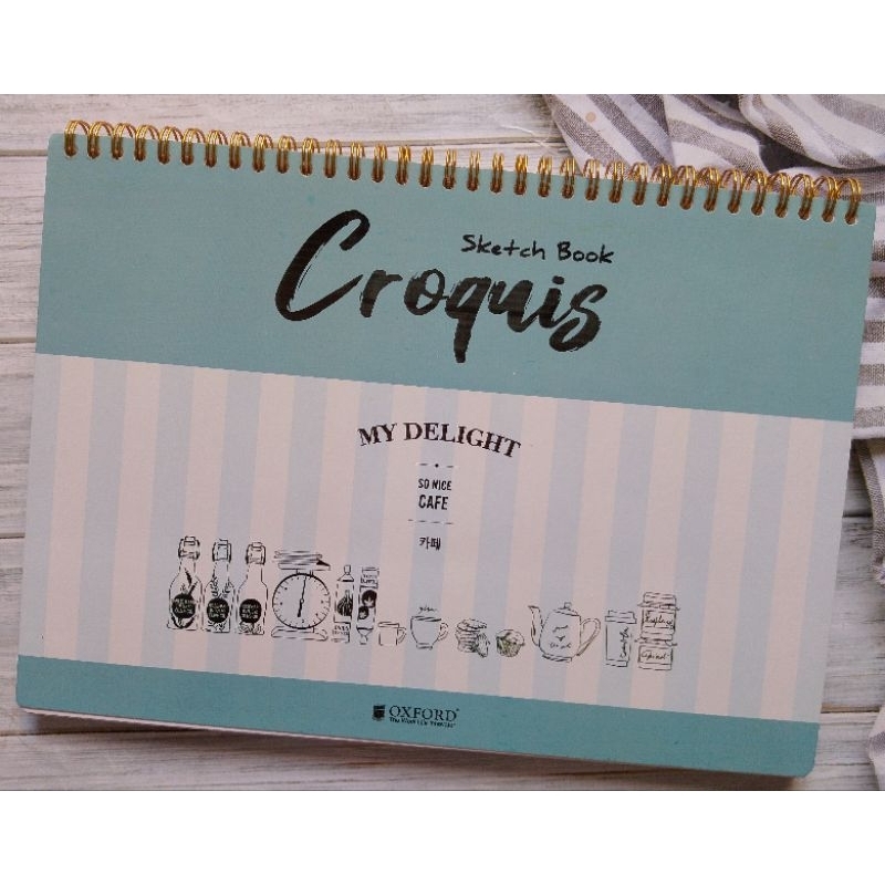 

SKETCHBOOK CROQUIS OXFORD D115A4 UKIRAN A4/KERTAS POLOS ISI 50LEMBAR