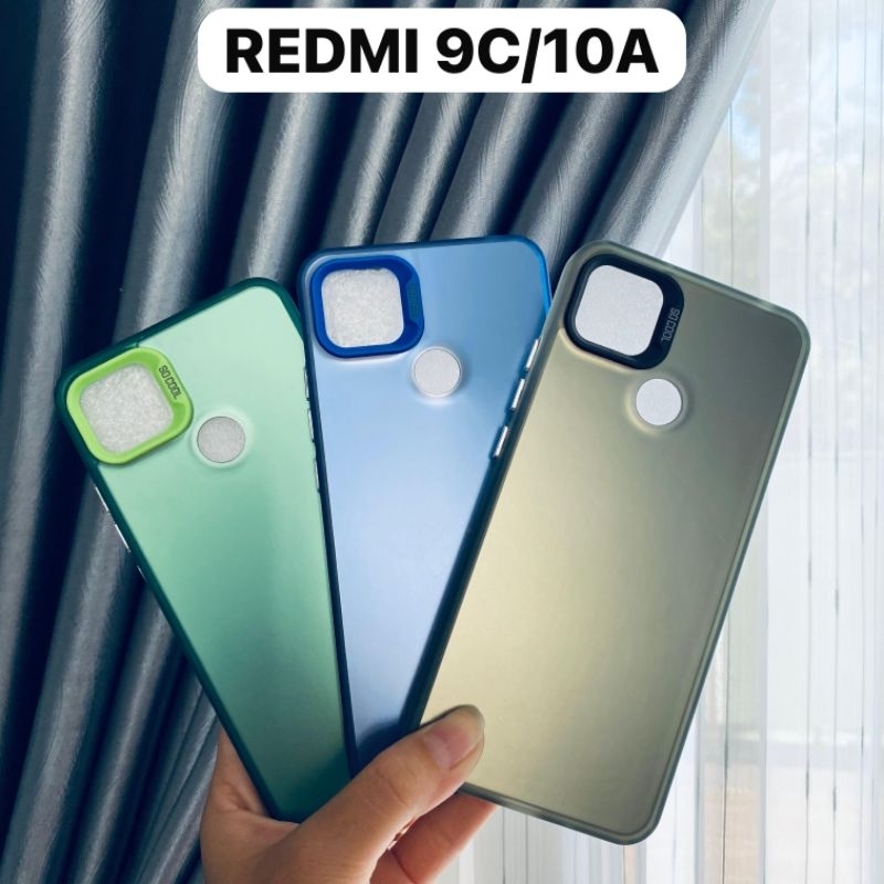 CASE HYBRID HOLOGRAM WARNA REDMI 9C / 10A