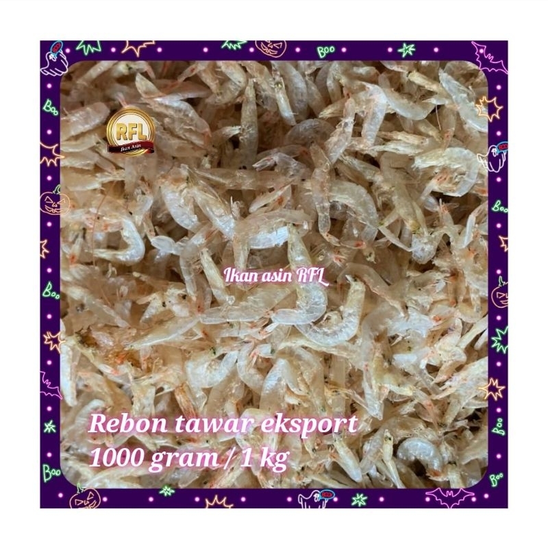 

JKL udang rebon tawar ekspor 1gram / 1 kg