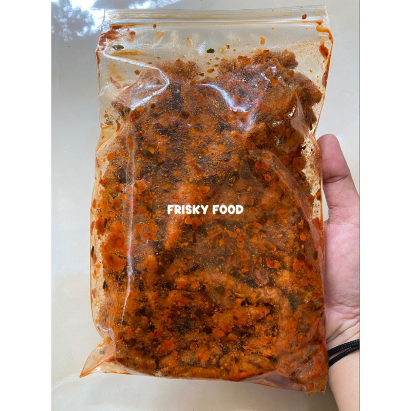 

Usus Crispy Pedas Original Daun Jeruk || 250 gram / 500 gram