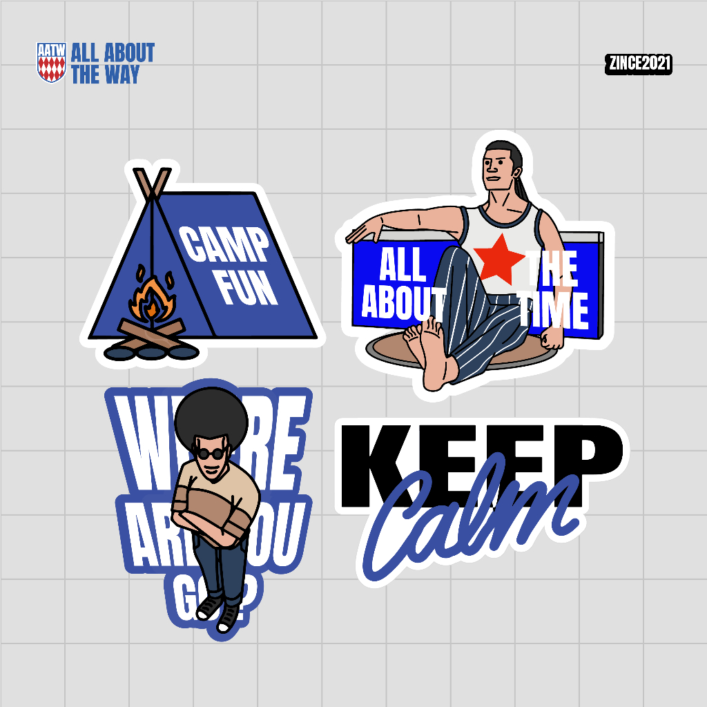 

AATW Vinyl Sticker Pack Series - AK106