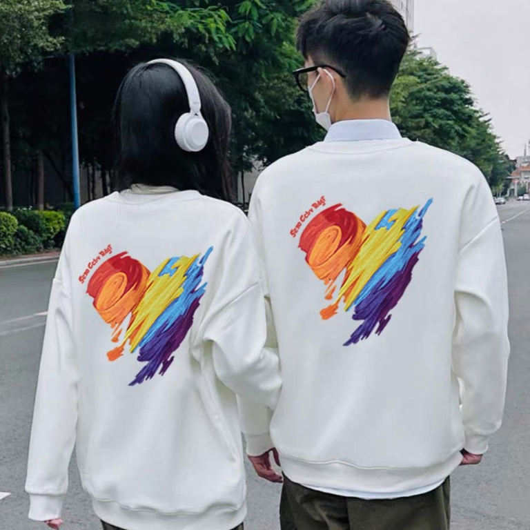 Pola cinta grafiti|switer couple|sweater couple pasangan kekinian|switer couple pasangan