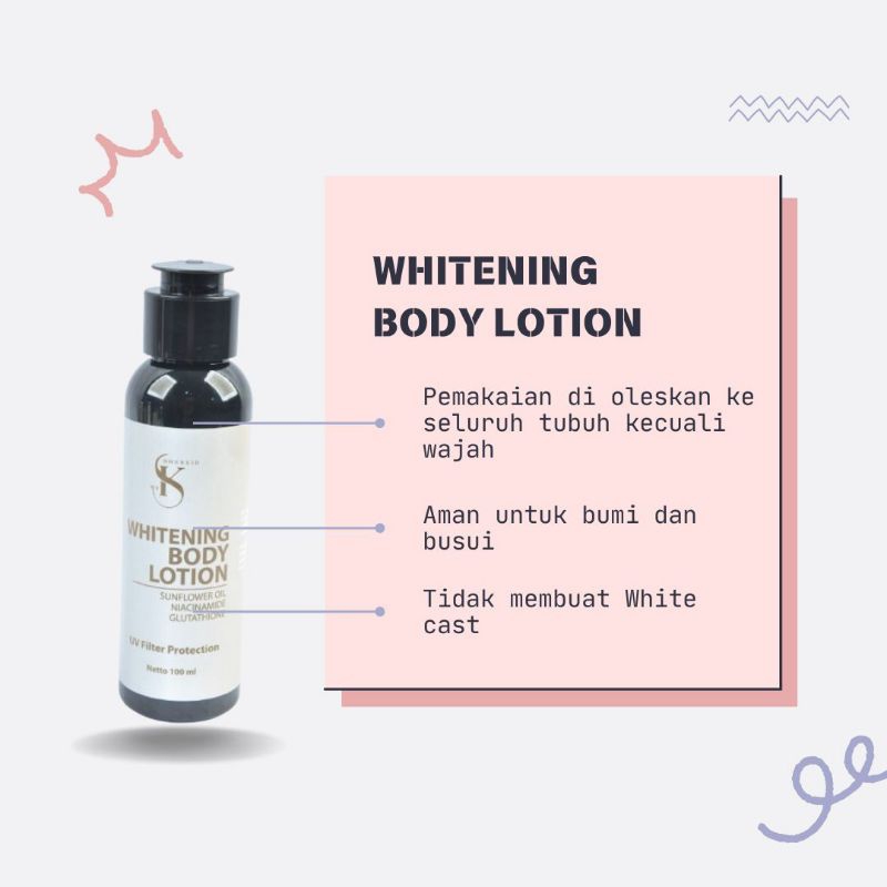 BODY EXTRA WHITENING DOSTING DAY / NIGHT MY SKOONHEID