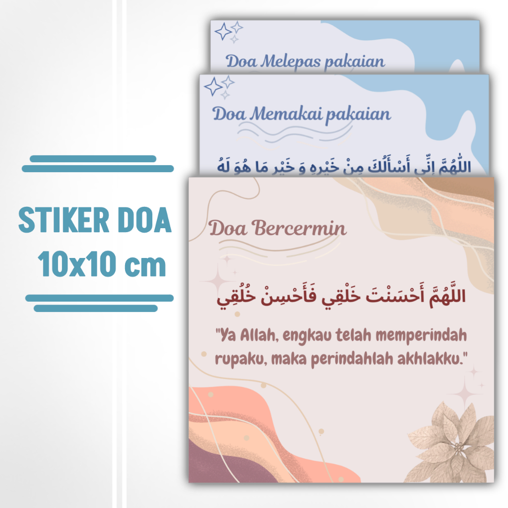 

COD - STIKER SHEET DOA UKURAN 10X10 CM - STIKER AESTHETIC