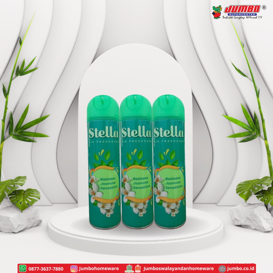 Stella Aerosol 400 Jasmine / pengharum ruangan