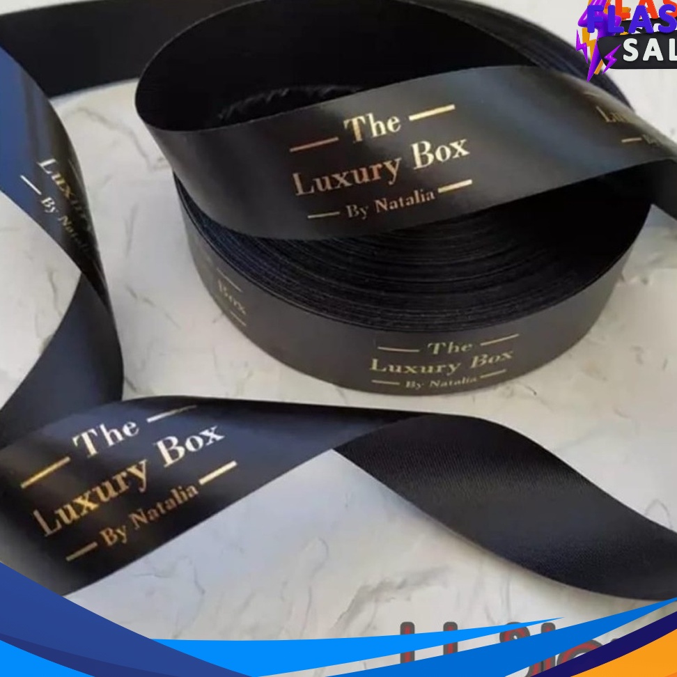 

DAHSYAT Pita Satin Custom Printing 25 CM PART 2