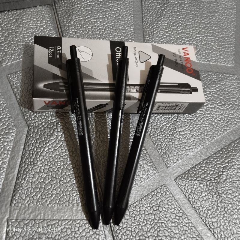 

SELUSIN (12 PCS) Pulpen/Bolpoin/Ball Pen VANCO® Office VC-1980 0.7 mm