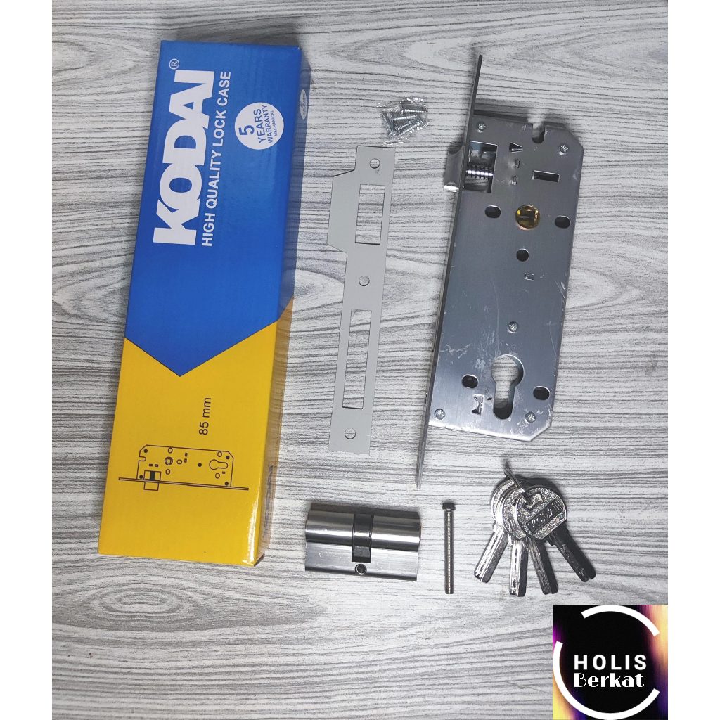 EIFFEL / KODAI Kunci Pintu Rumah Body Lidah Bodi Swing Ukuran Besar