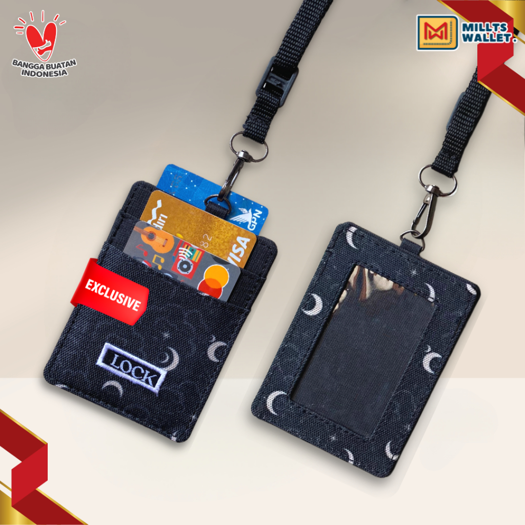 

Lanyard ID Card Holder Kantor dengan Desain Kasual untuk Pria dan Wanita MW44