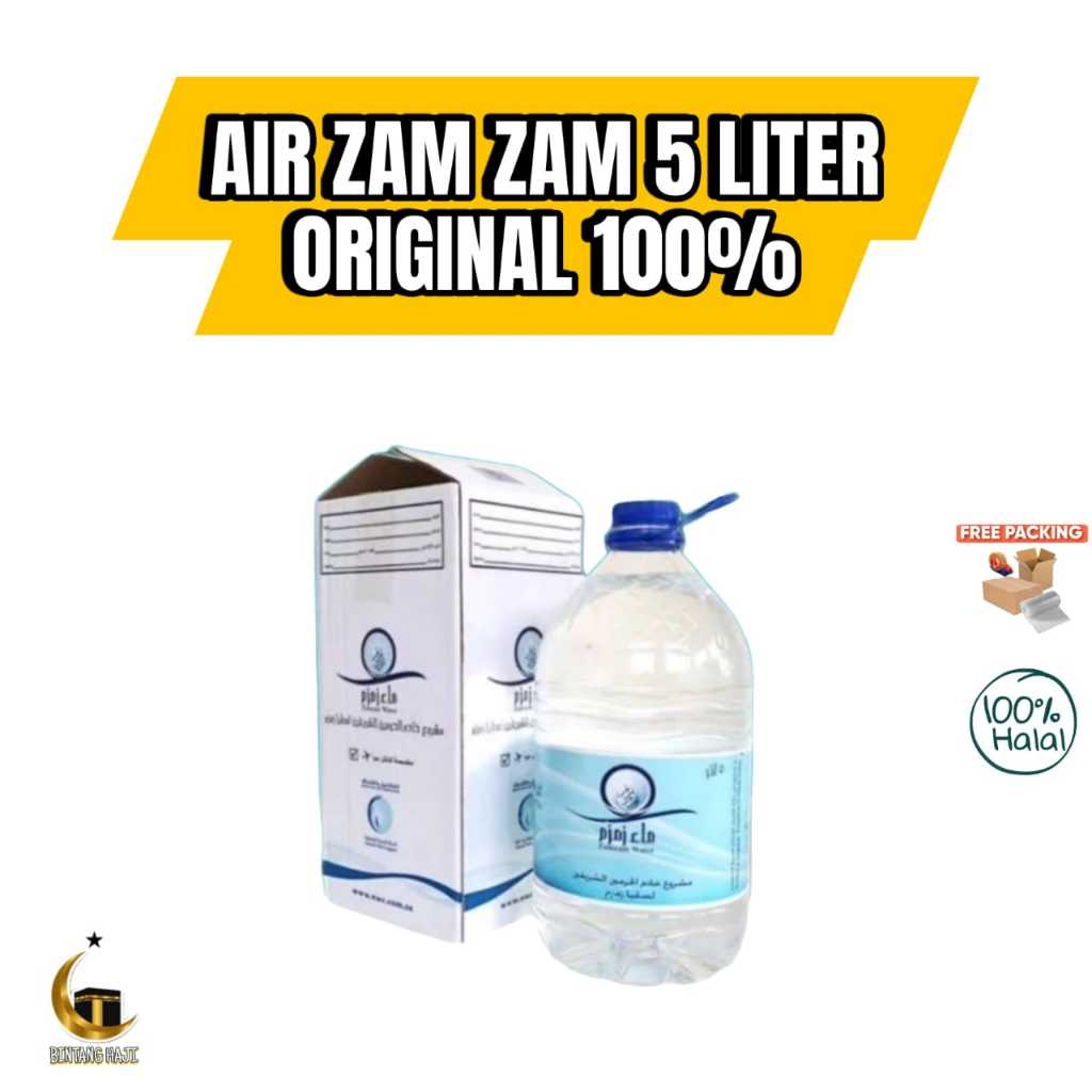 

Air Zam Zam 5Liter Original Segel 100%