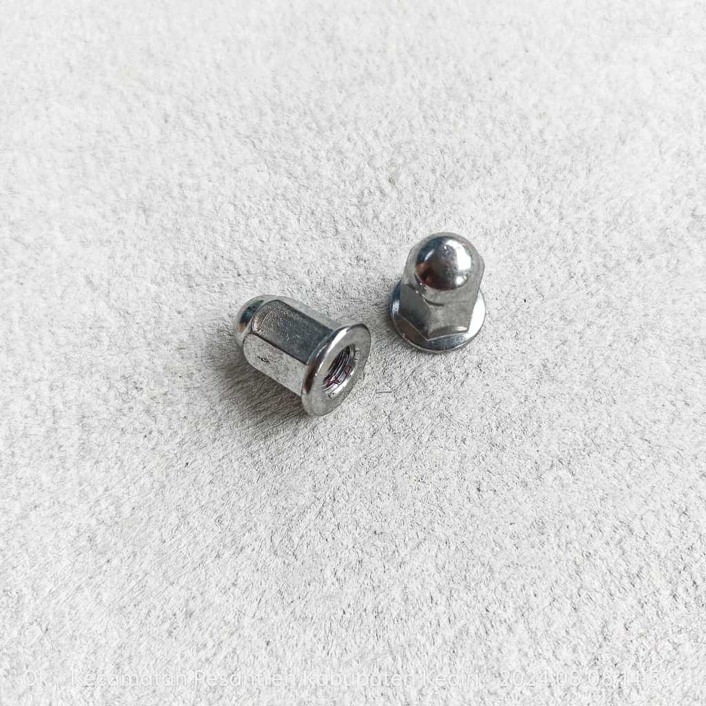 Nut Hex Cap 6MM - Mur Knalpot BeAT-Spacy-Scoopy Vario-110 Genio