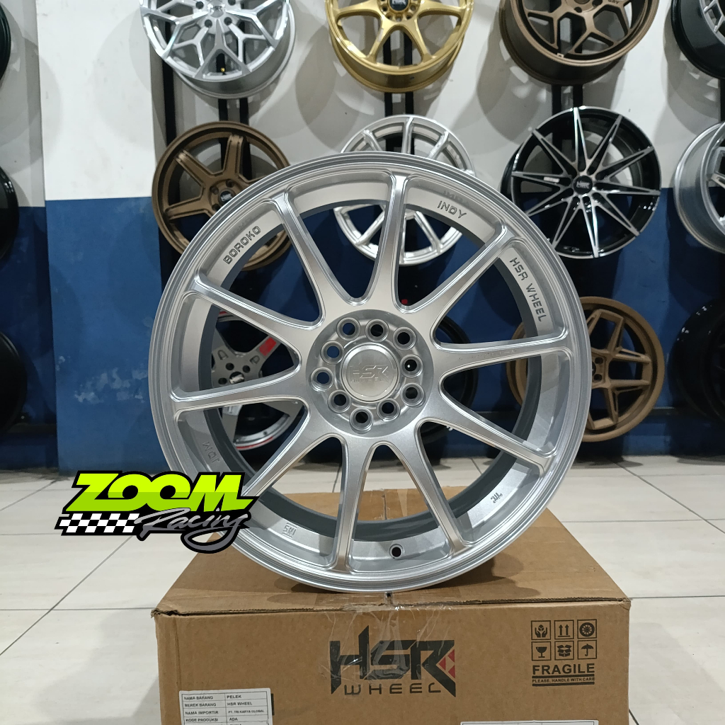 Velg Mobil HSR Indy Ring 18 Velg Racing New Avanza, Yaris Cros, Innova, Alphard, Terios, Rush, Camry