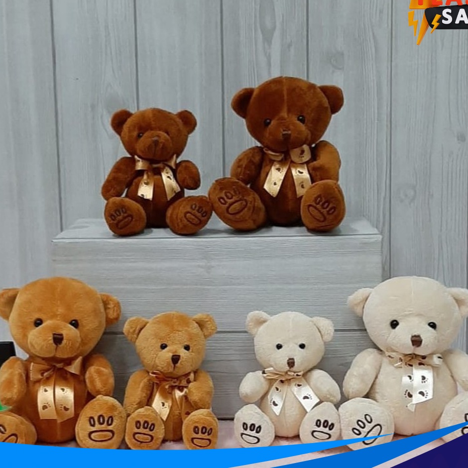 

MURAH MERIAH Boneka Bear Jointed Pita Tapak 2cm import kado souvenir