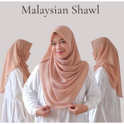 SHAWL MALAYSIA/ PASHMINA HIJAB MALAYSIA SQUARE