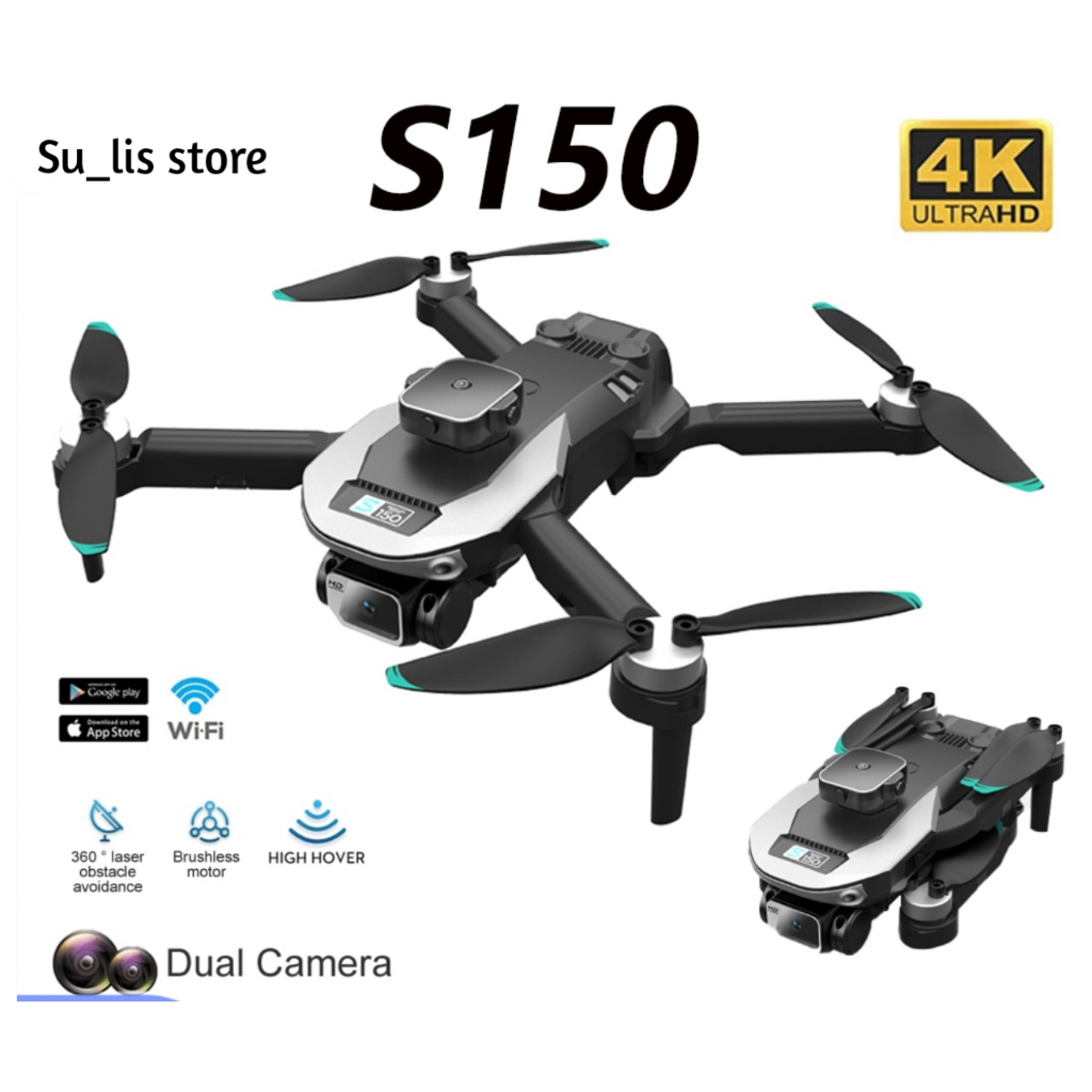 [READY]drone HK 824(S150) Drone 4K ESC Dual Kamera HD Fotografi Udara Lipat Baru Drone 6 Tingkat
