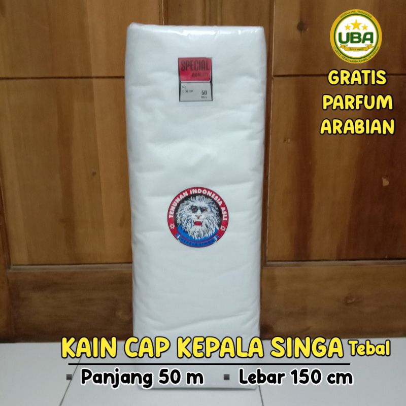 Kain Kafan 1 Roll Cap Kepala Singa lebar150cmx panjang50m