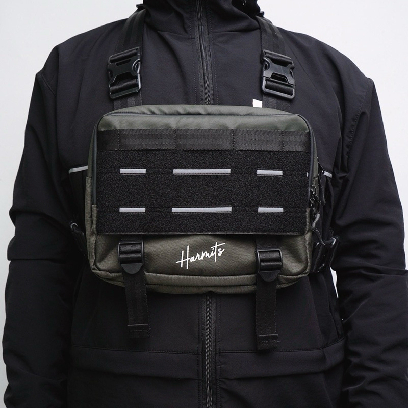 TAS DADA PRIA MULTIFUNGSI WATERPROOF ORIGINAL NR-59 ZHAPPIER / TAS DADA ORIGINAL NR-59 GREEN ARMY WA